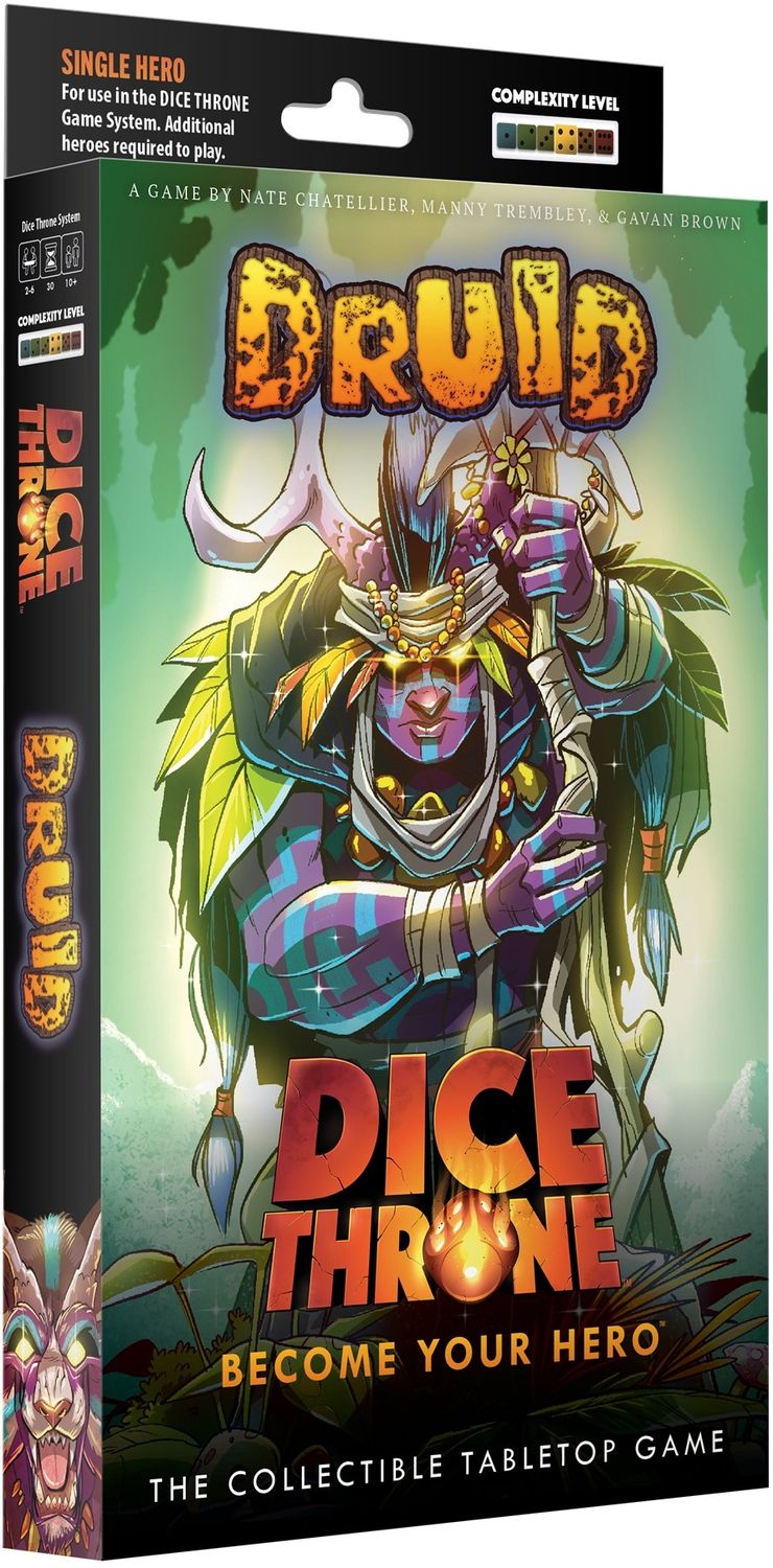 Dice Throne: Single Hero Box - Druid