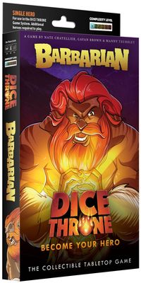Dice Throne: Single Hero Box - Barbarian
