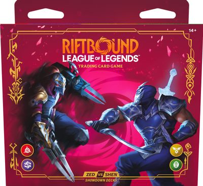 Riftbound: League of Legends TCG: Showdown Decks - Zed vs Shen
