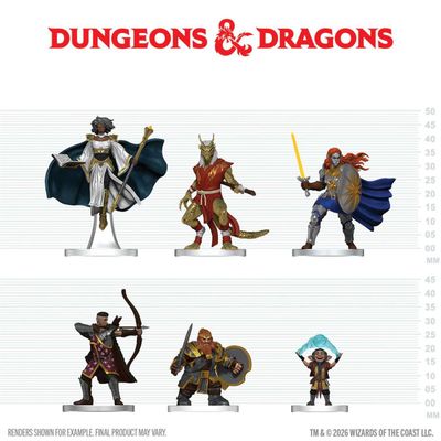 D&amp;D Icons of the Realms: Player's Handbook - Swords &amp; Staves Starter Set