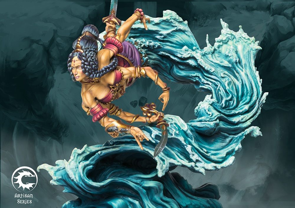Conquest: Sorcerer Kings - Marid Apsara (Artisan Series)