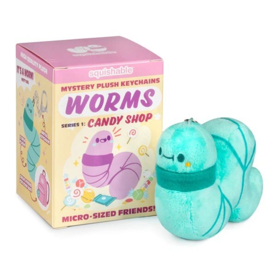 Blind Box Micro Squishable - Worm - Series 1 (Candy Shop)