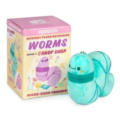 Blind Box Micro Squishable - Worm - Series 1 (Candy Shop)