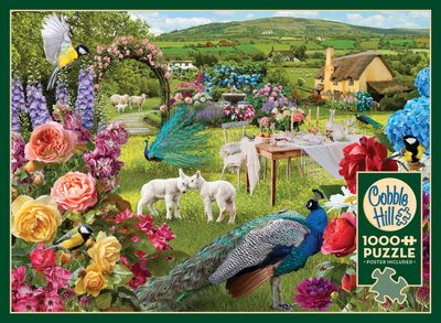 1000 pcs - Little Lambs Rose Garden