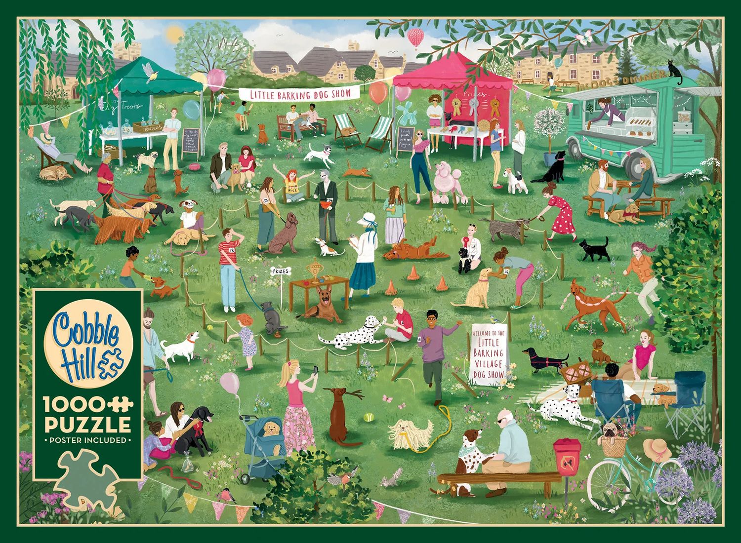 1000 pcs - Little Barking Dog Show
