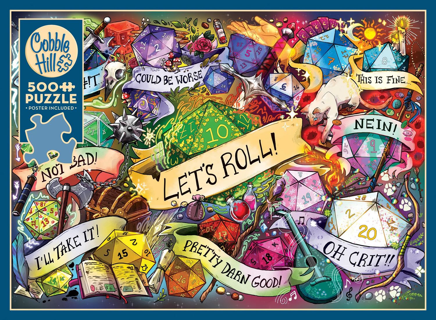 500 pcs - Let's Roll!
