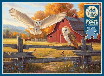 500 pcs - Barn and Owls (AI Assistance)