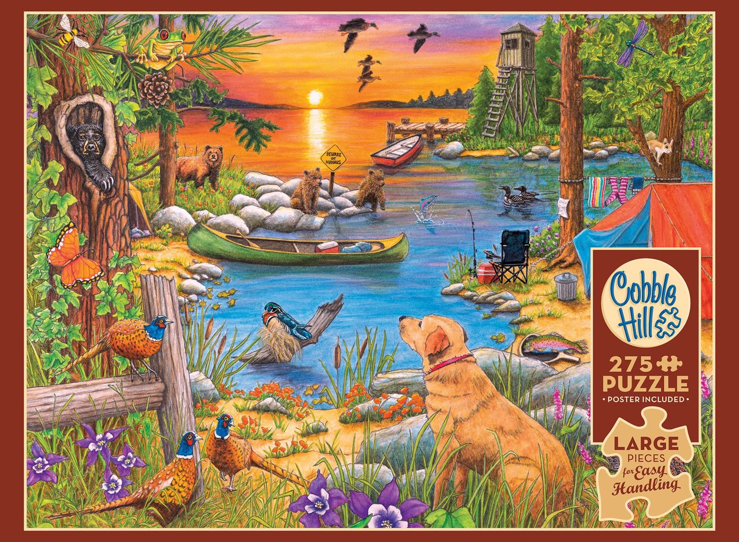 275 pcs - Camping at Sunset Cove (Easy Handling)
