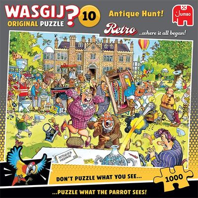 1000 pcs - WASGIJ Retro Original: #10, Antique Hunt!