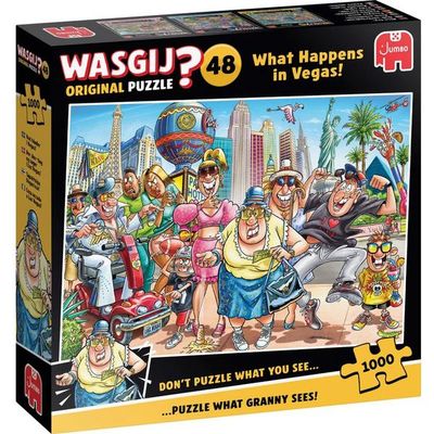 1000 pcs - WASGIJ Original: #48, What Happens in Vegas!