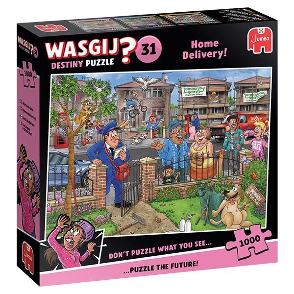 1000 pcs - WASGIJ Destiny: #31, Home Delivery!