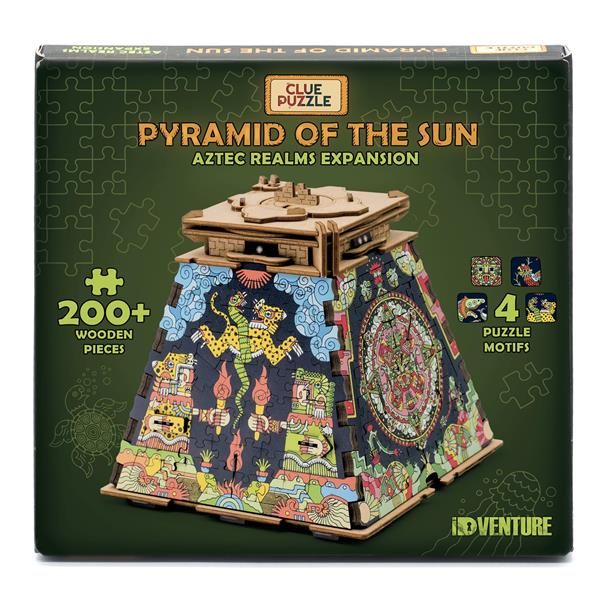 CluePuzzle: The Aztec Pyramid of the Sun - Aztec Realms Expansion