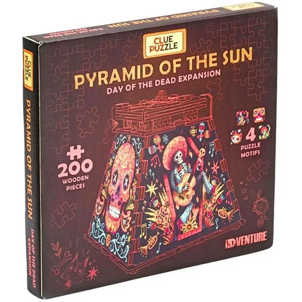 CluePuzzle: The Aztec Pyramid of the Sun - Day of the Dead Expansion
