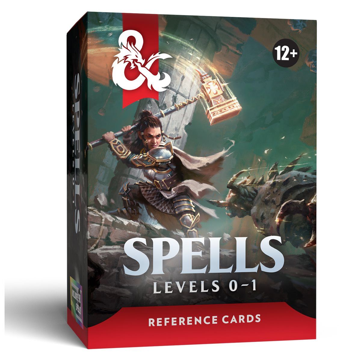 Dungeons &amp; Dragons: Reference Cards (2026) - Spells: Levels 0-1