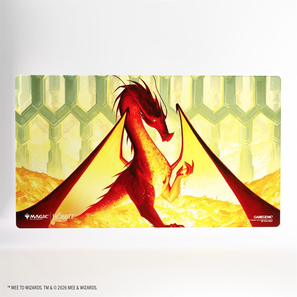 Shiny Playmat - MTG The Hobbit -, Type: Smaug the Golden