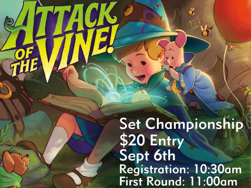 Lorcana - Attack of the Vine Set Championship - Sept. 6 @ 10:30