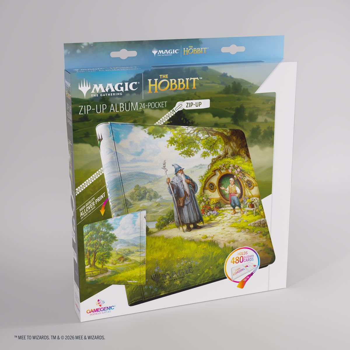 12-Pocket Zip-Up Album - MTG The Hobbit - The Shire