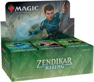 Magic The Gathering TCG Zendikar Rising Draft Booster Box