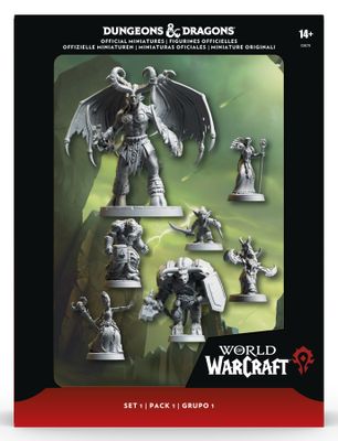 **PRE-ORDER** Dungeons &amp; Dragons 5E: World of Warcraft Miniature Pack 1 (Horde)