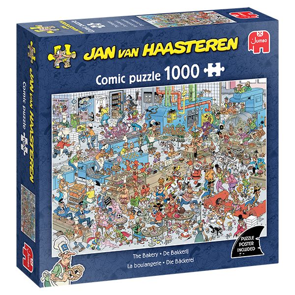 1000 pcs - Jan van Haasteren: The Bakery