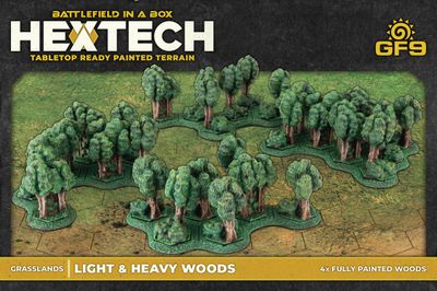 Battlefield in a Box: Hextech Grasslands Light &amp; Heavy Woods