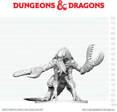 Wizkids Primed Miniatures - Monster - Chuul