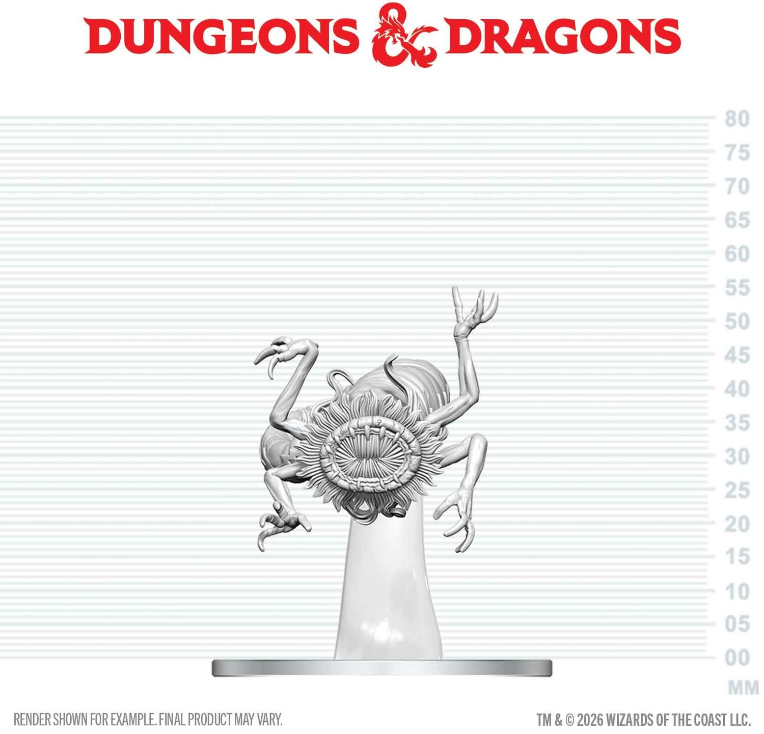 Wizkids Primed Miniatures - Monster - Phaerimm Agent