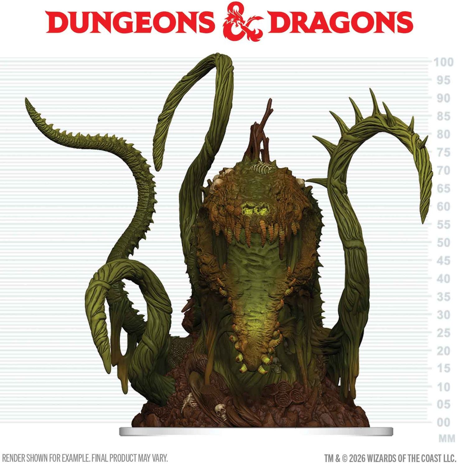 D&amp;D Icons of the Realms: Spore of Moander Premium Painted Miniature