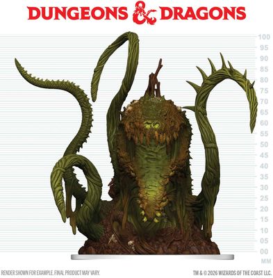 D&amp;D Icons of the Realms: Spore of Moander Premium Painted Miniature