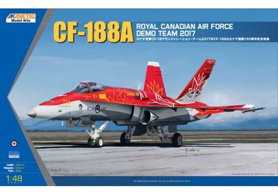 CF-188A Royal Canadian Air Force Demo Team 2017 Model Kit (1:48 Scale)