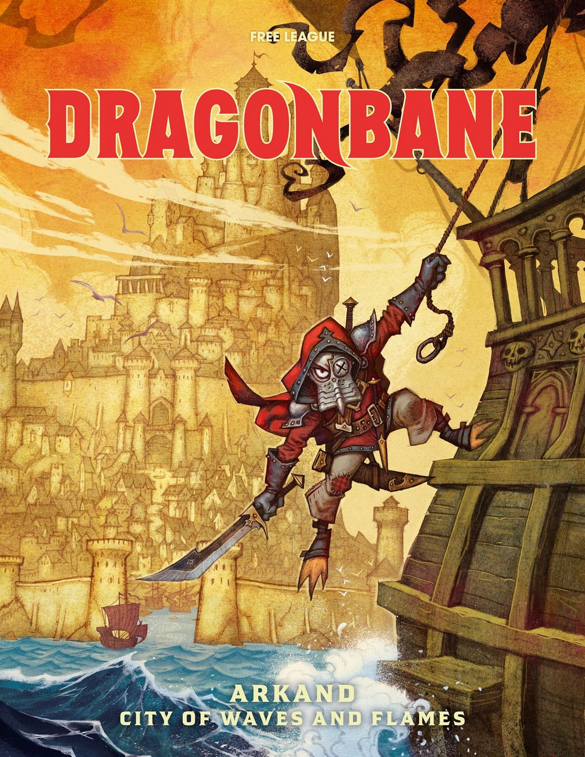 Dragonbane RPG: Arkand – City of Waves and Flames