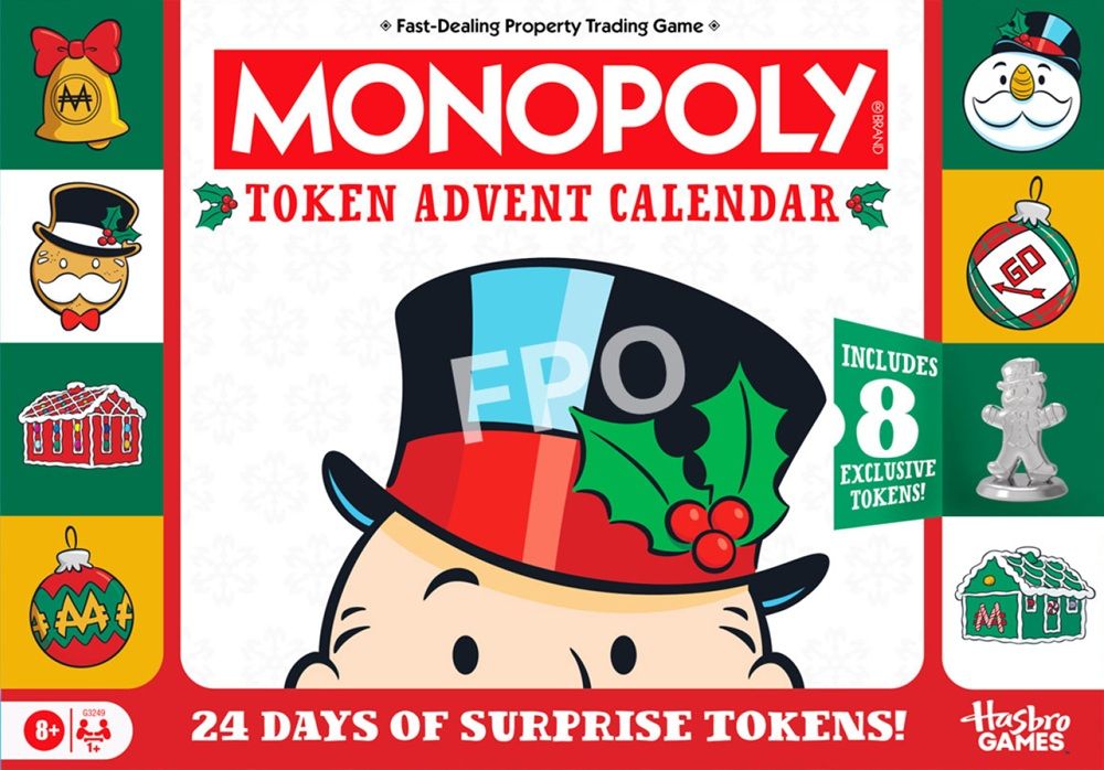 Monopoly Token Advent Calendar