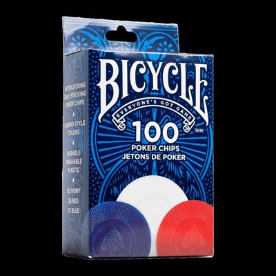 Poker Chips: Plastic: 2 Gram (100)