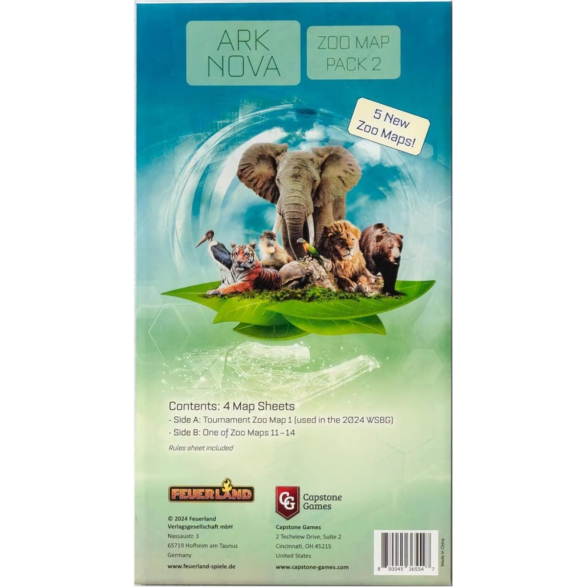 Ark Nova: Map Pack 2, Type: (Regular)