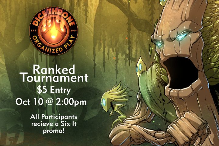 Dice Throne: Age of Vitality Ranked Tournament - Oct. 10 @ 2:00pm