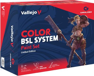 Vallejo: BSL (Base - Shadow - Light) Paint Set