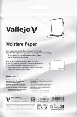 Vallejo: Wet Palette - Moisture Paper (30)