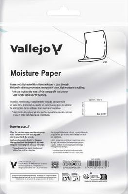 Vallejo: Wet Palette - Moisture Paper (30)