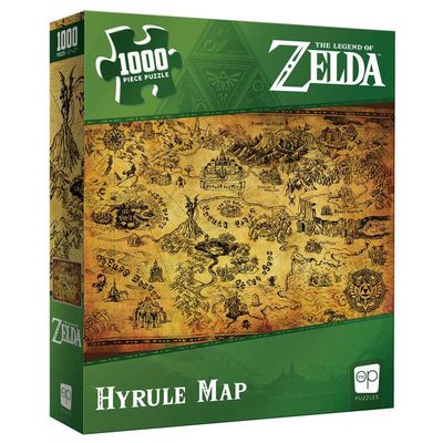 1000 pcs - The Legend of Zelda: Hyrule Map