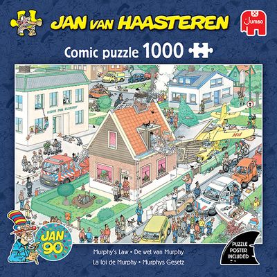 1000 pcs - Jan van Haasteren: Murphy’s Law