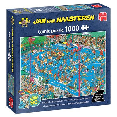 1000 pcs - Jan van Haasteren: Hockey Championships