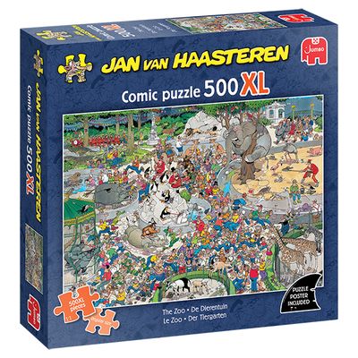 500 pcs - Jan van Haasteren: The Zoo (XL)