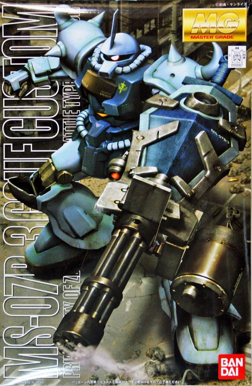 MS07B-3 Gouf Custom Gundam 08th MS Team Model Kit (1:100 Scale)