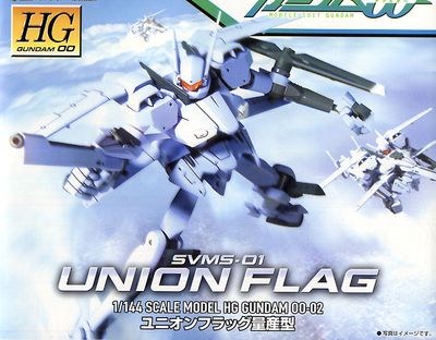 SVMS-01 Union Flag Mass Production Type Gundam Model Kit (1:144 Scale)