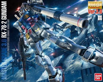 RX-78-2 Gundam Ver. 3.0 Mobile Suit Gundam Model Kit (1:100 Scale)