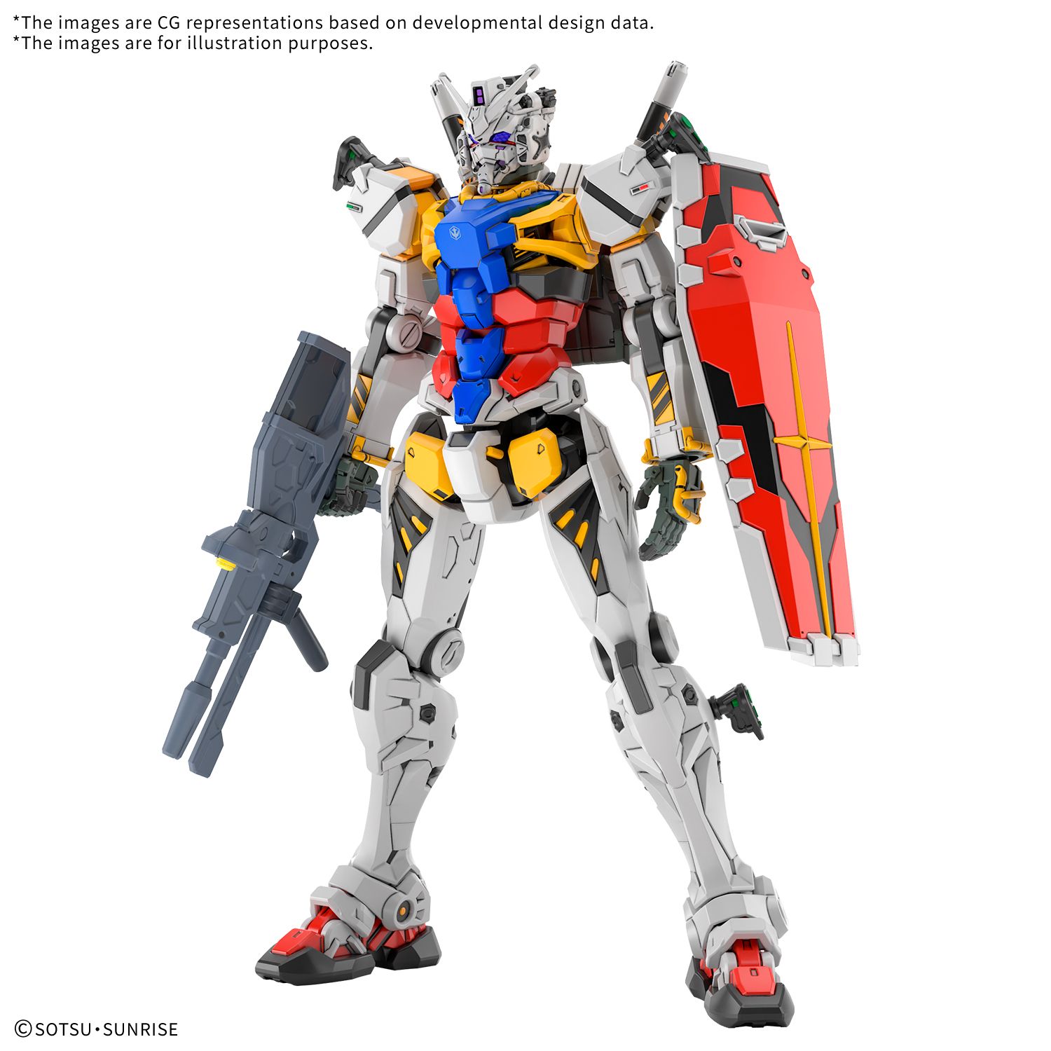 RX-78-02 White Gundam Mobile Suit Gundam GQuuuuuuX Model Kit (1:144 Scale)