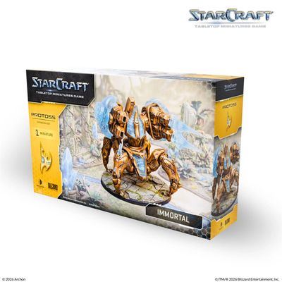 **PRE-ORDER** Starcraft: The Miniatures Game: Protoss: Immortal Expansion Set