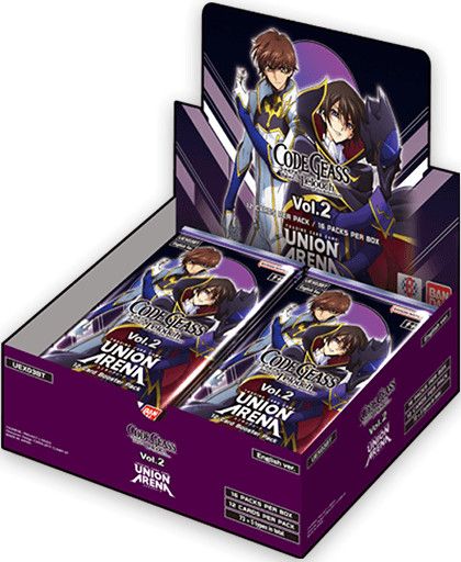 Union Arena TCG - Code Geass Lelouch of Rebellion Vol. 2 Booster Box