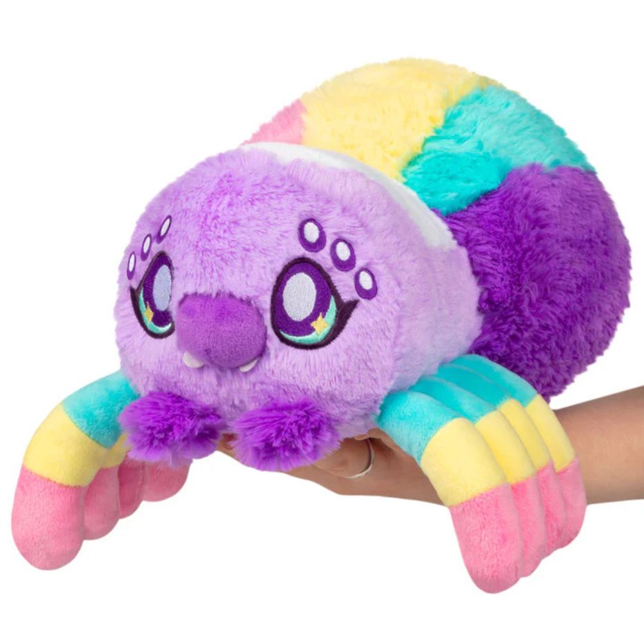 Squishable Mini Rainbow Spider 7"