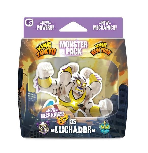 King of Tokyo: Luchador Monster Pack
